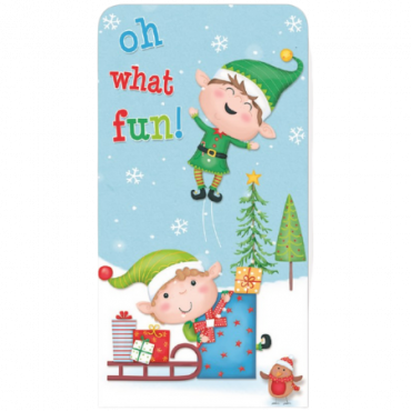 Giftmaker joulukortti - Tontut