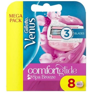 Gillette Venus ComfortGlide Spa Breeze - 8 kpl