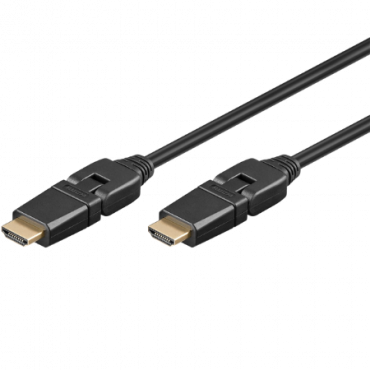 Goobay High Speed 360° HDMI w. Ethernet - 2 m
