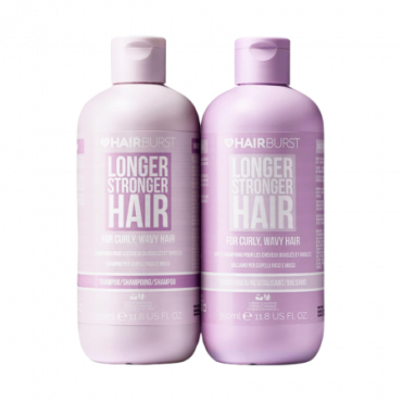 Hairburst Shampoo & hoitoaine kiharille ja aaltoileville hiuksille - 2 x 350 ml
