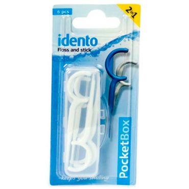 Idento hammaslanka & hammastikku lompakossa