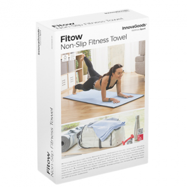 InnovaGoods liukumaton joogapyyhe Joogapyyhe