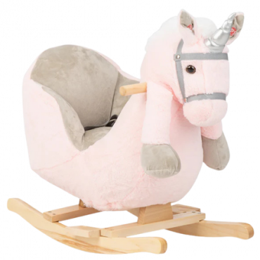 Kikka Boo Roze Eenhoorn Pluche Schommeldier met Zitje