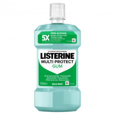 Listerine Mild Mint Multi Protect Pro Gum Suuvesi - 500 ml