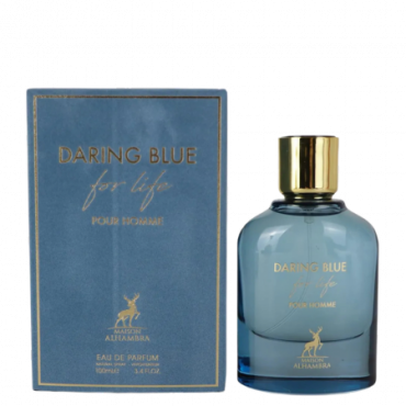 Maison Alhambra Daring Blue For Life Eau De Parfum – 100ml