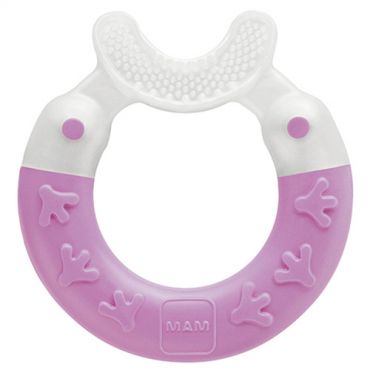 MAM Bite & Brush - purukumi - violetti