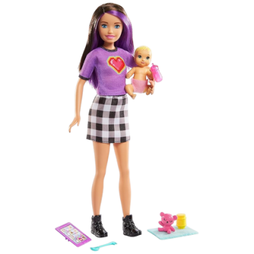 Mattel Barbie Skipper Lastenhoitaja Nukke