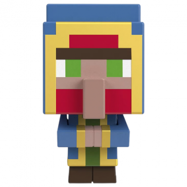 Mattel Minecraft Head Minis Mystery Blind Box Keräilyfiguuri – Assortoidut