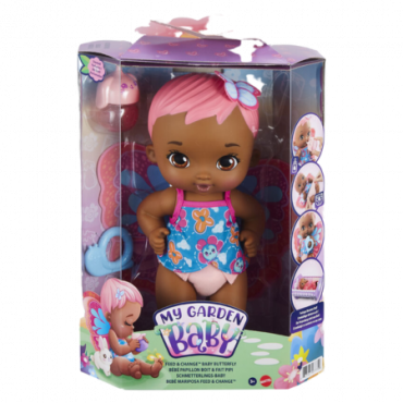Mattel My Garden Vauva Syöttö ja Vaihda Vauva Perhonen
