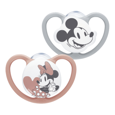 NUK Disney Space 0–6 kk Pinkki Tutti – 2 kpl