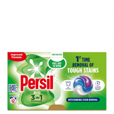 Persil Bio 3-in-1 Pyykkikapselit – 12 kpl