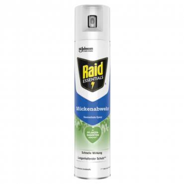 Raid Essentials Muggenwerende Spray – 300 ml