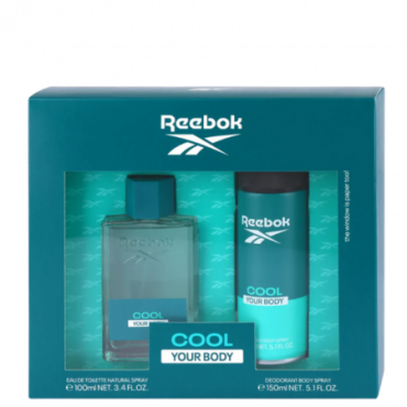 Reebok Cool Your Body Gift Set for Men – 2 kpl