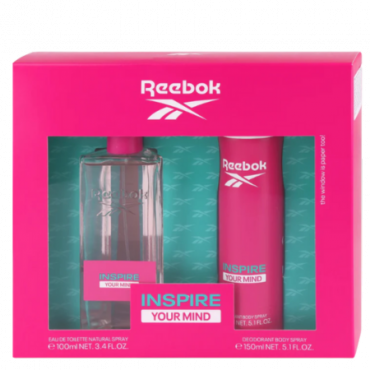 Reebok Inspire Your Mind Gift Set for Women – 2 kpl