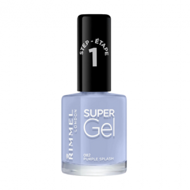 Rimmel Super Gel Kynsilakka - 082 Purple Splash (violetti roiske)