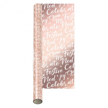 Giftmaker joulupaperi Rose Gold - 1.5m joulupaperi - 1.5m