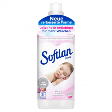 Softlan Ultra Soft & Mild huuhteluaine 1000 ml