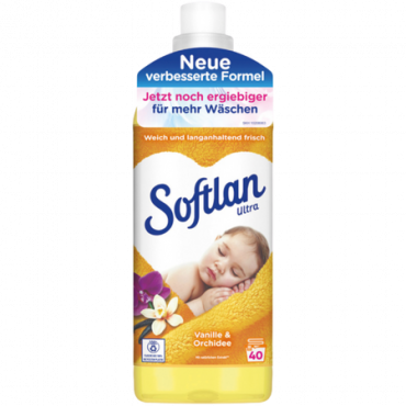 Softlan Ultra Vanilla & Orkidea huuhteluaine 1000 ml