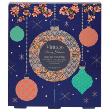 Technic vintage kirsikankukka ylellisyyttä WC Adventskalenteri