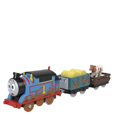 Thomas & Friends Moottoroitu Muddy Thomas Junasetti