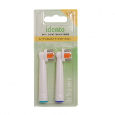 Idento 3-in-1 harjanpää - 2 kpl