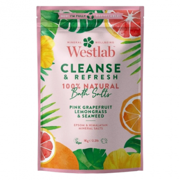 Westlab Cleanse & Refresh Mineral Bath Salts – 1000 g