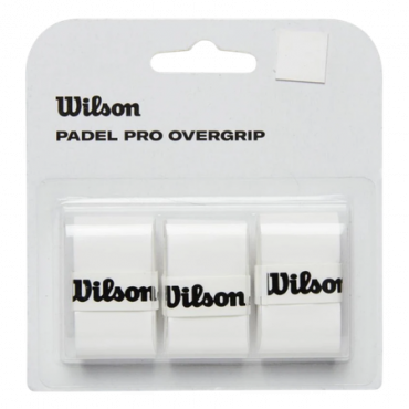 Wilson Padel Pro Overgrip Valkoinen Teippi – 3 kpl