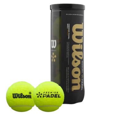 Wilson Premier Speed Padel-pallot – 3 kpl