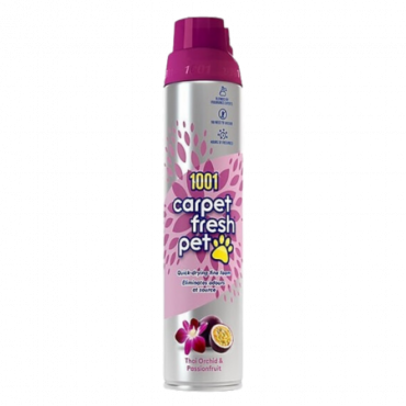 1001 Carpet Cleaner Carpet Fresh Pet Thai Orchid & Passionfruit - 300 ml