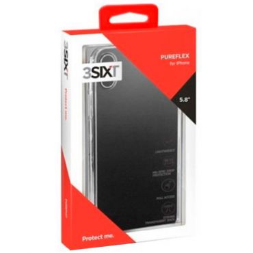 3sixT Pureflex Transperant iPhone X / XS suojakuori