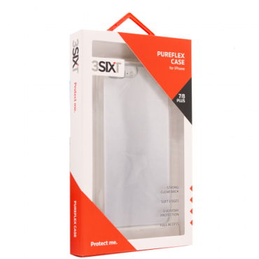 3sixT Pureflex-suojus iPhone 8 Plus -puhelimelle