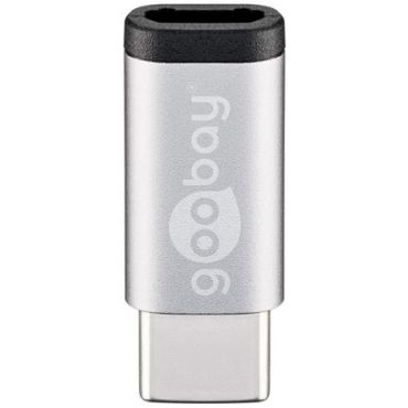Goobay USB 2.0 Micro-B USB-C-sovittimeen
