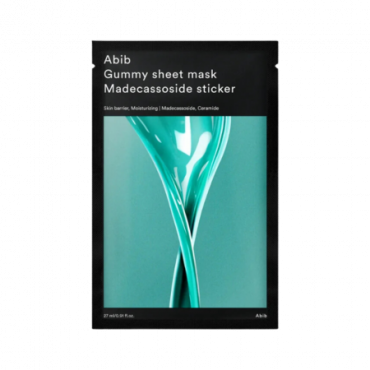 Abib Gummy Sheet Mask Madecassoside tarra - 27ml