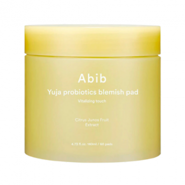 Abib Yuja Probiotics Blemish Pads Vitalizing Touch - 60 kpl.