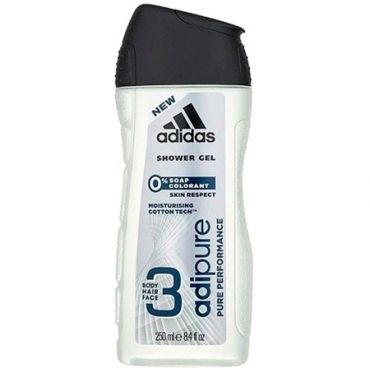 Adidas 3-in-1 Adipure suihkugeeli - 250ml