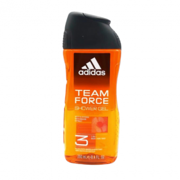 Adidas 3-in-1 Team Force suihkugeeli - 250ml