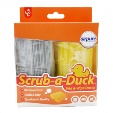 Airpure Scrub-a-Duck Duster Wet & Wip - pyyhintälaput - 2-pakkaus