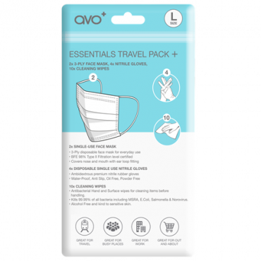 AVO+ Essentials Plus -matkapakkaus - Suuri