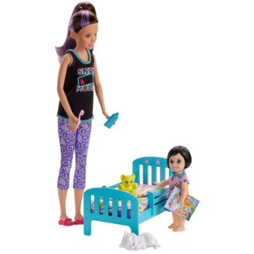Barbie Babysitter Bedtime Play Set