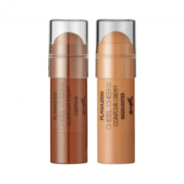 Barry M Chisel Cheeks Contour Cream Sticks Set - 2 kpl