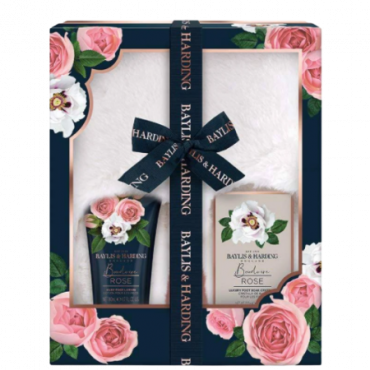 Baylis & Harding Boudoire Rose -tossut setti