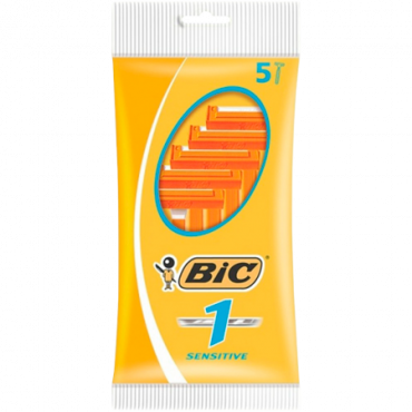 BIC 1 Sensitive partakoneet - 5 kpl.