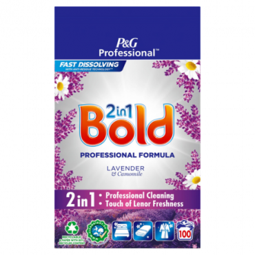 Bold 2-in-1 Professional Laventeli & kamomilla pesuaine - 6kg