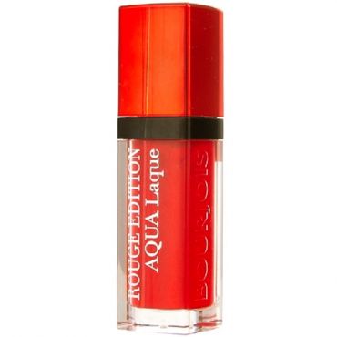 Bourjois huulipuna Rouge Edition Aqua Laque Red My Lips (Punainen huulieni)