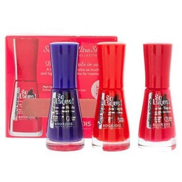 Bourjois So Laque Ultra Shine -lahjapakkaus 3 x 10ml