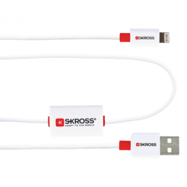 Skross Buzz Charge'n Sync Alarm USB-A 2.0 - Lightning - 1 m