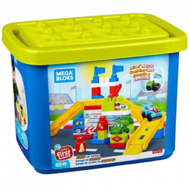Mega Bloks Race Garage -leikkisarja - 60 palaa