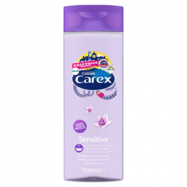 Carex kylpyvaahtoshampoo Sensitive - 500ml