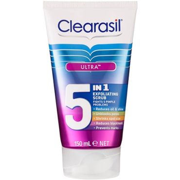 Clearasil Multi-Action kuoriva kuorinta - 150ml