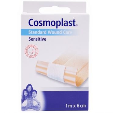 Cosmoplast Standard haavanhoito 6cm Sensitive -1m